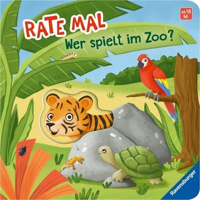 Rate mal - Wer spielt im Zoo?, von , Ravensburger Buchverlag