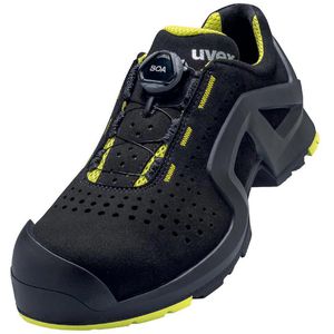 Uvex Sicherheitsschuhe 1 x-tended support BOA, ESD, S1PL, Halbschuhe, Kunststoffkappe, Mikrovelours, Gr. 37