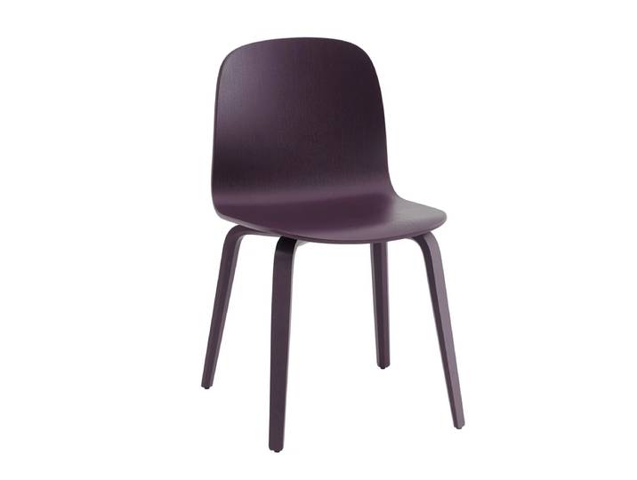 Muuto - Visu Stuhl, dark plum