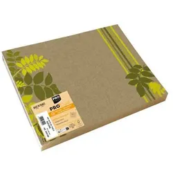 PROnappe, Tischset, 400 Platzsets Natur mehrfarbig 30,0 x 40,0 cm (4 Stk., 40 x 30 cm)