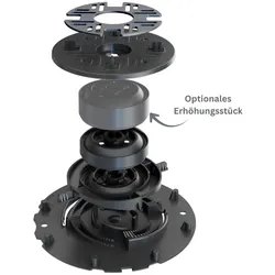 Stelzlager höhenverstellbar Flexibal Pro M (25-50 mm) 20er Karton