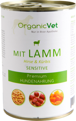 organicVet GmbH DOSENNAHRUNG Sensitive Lamm f.Hunde 400 g 05741103