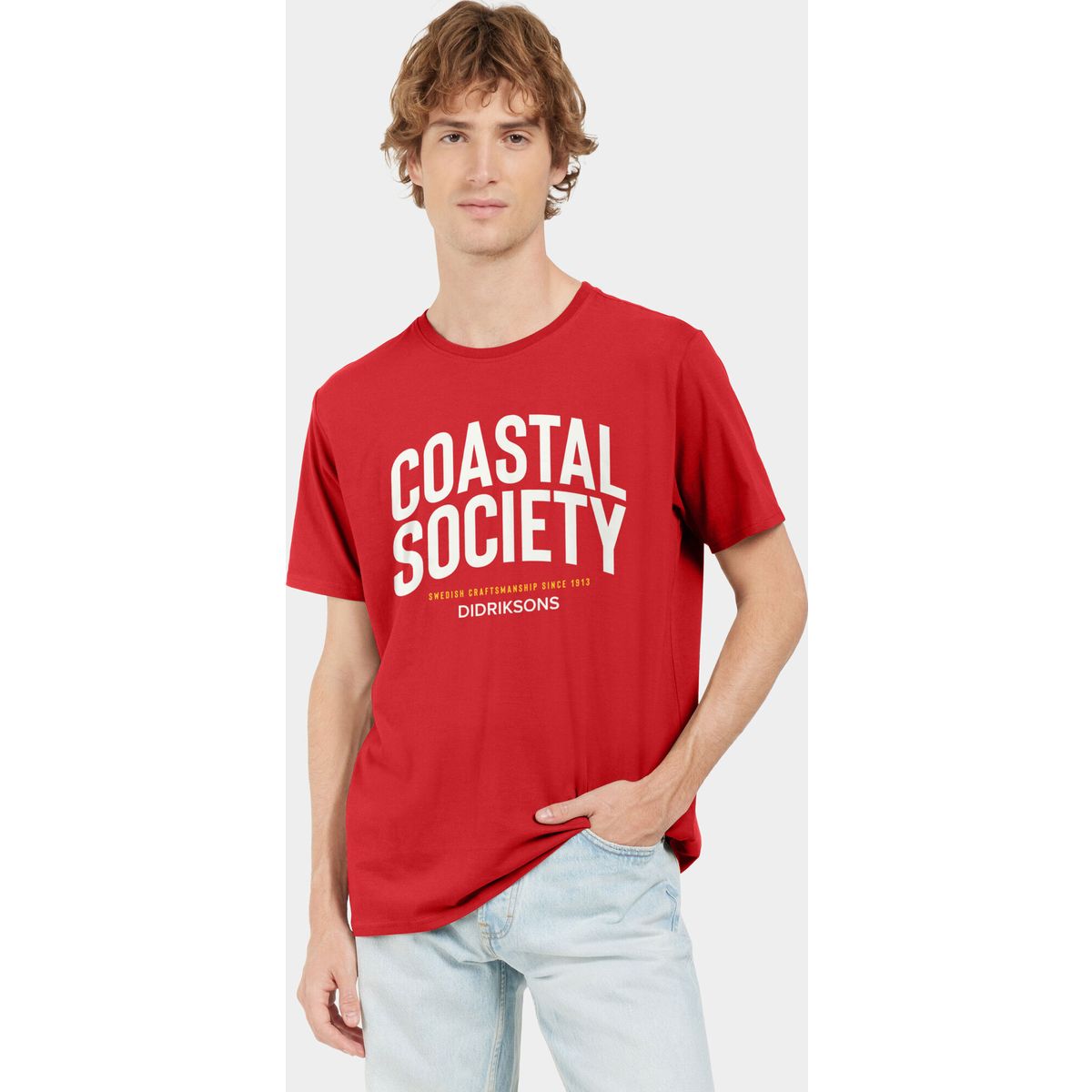 Didriksons Harald USX T-sh CS pomme red (463) XL 505980463007