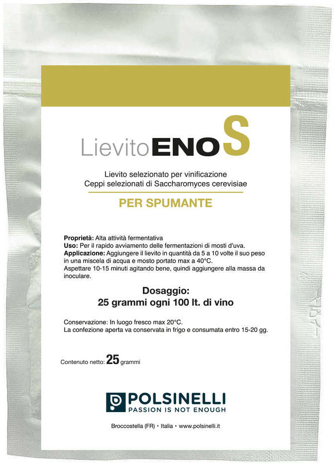 Polsinelli Lievito Eno S (25 g)