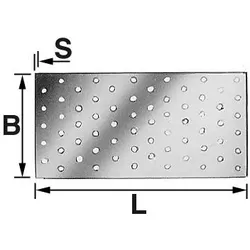Simpson Sst, Holzverbinder, Lochbleche (50 Stk.)