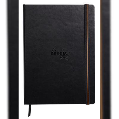 Rhodia Touch Calligrapher book fest A4 32 Blatt blanko 250g - Schwarz 116125C