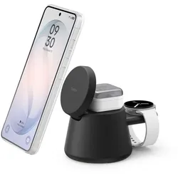 Belkin UltraCharge 25 Watt Qi2 Modulare Ladestation schwarz