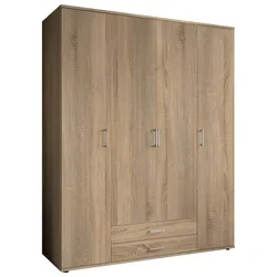 Drehtürenschrank Olli Sonoma Eiche