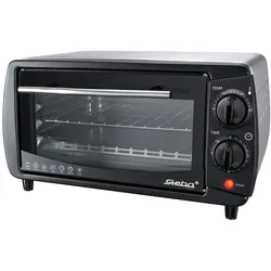 Steba Mini-Backofen KB 9.2 mit Edelstahlgehäuse und Pizzatiefe bis Ø 24,0 cm