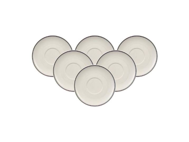 Villeroy & Boch Untertasse Design Naif Kaffee- / Teeuntertassen ø 15 cm, (6 St)