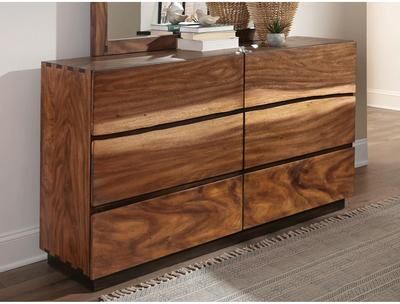 Coaster Winslow 6-drawer Dresser Smokey Walnut