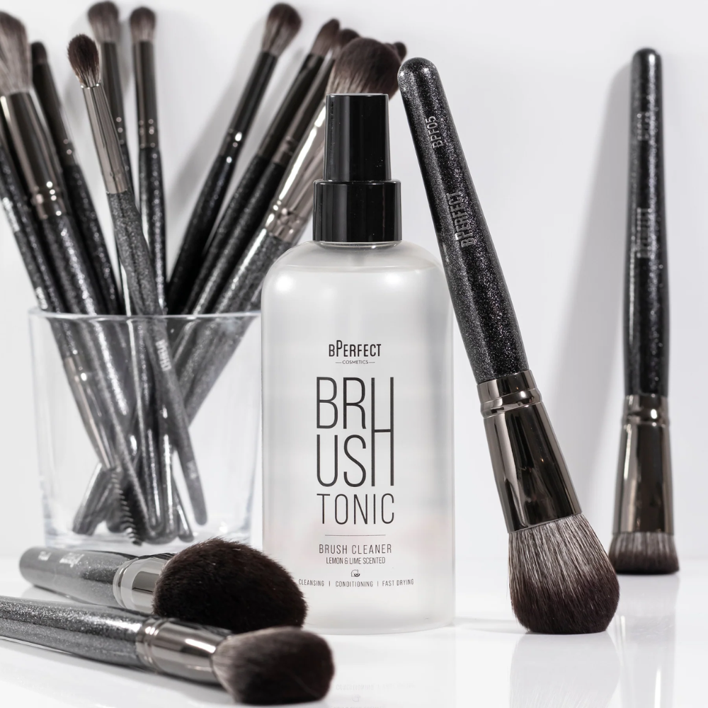 Bperfect Brush Tonic Brush Cleaner Lemon and Lime Scented 250mL