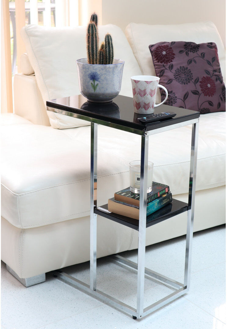 Metro Aubriyana C Table End Table Black 66.5cm H X 46cm W X 26cm D