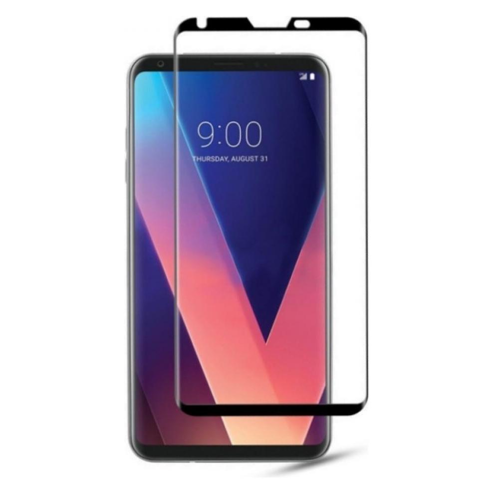 Screenguard LG V30 Full Screen Panzerglas Schutzfolie 2.5D 9H (LG V30) (00023537)