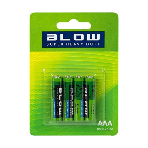 Blow AAA-batterijen, 4 stuks