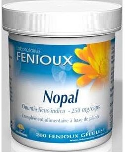 FENIOUX Nopal 250 mg 200 caps