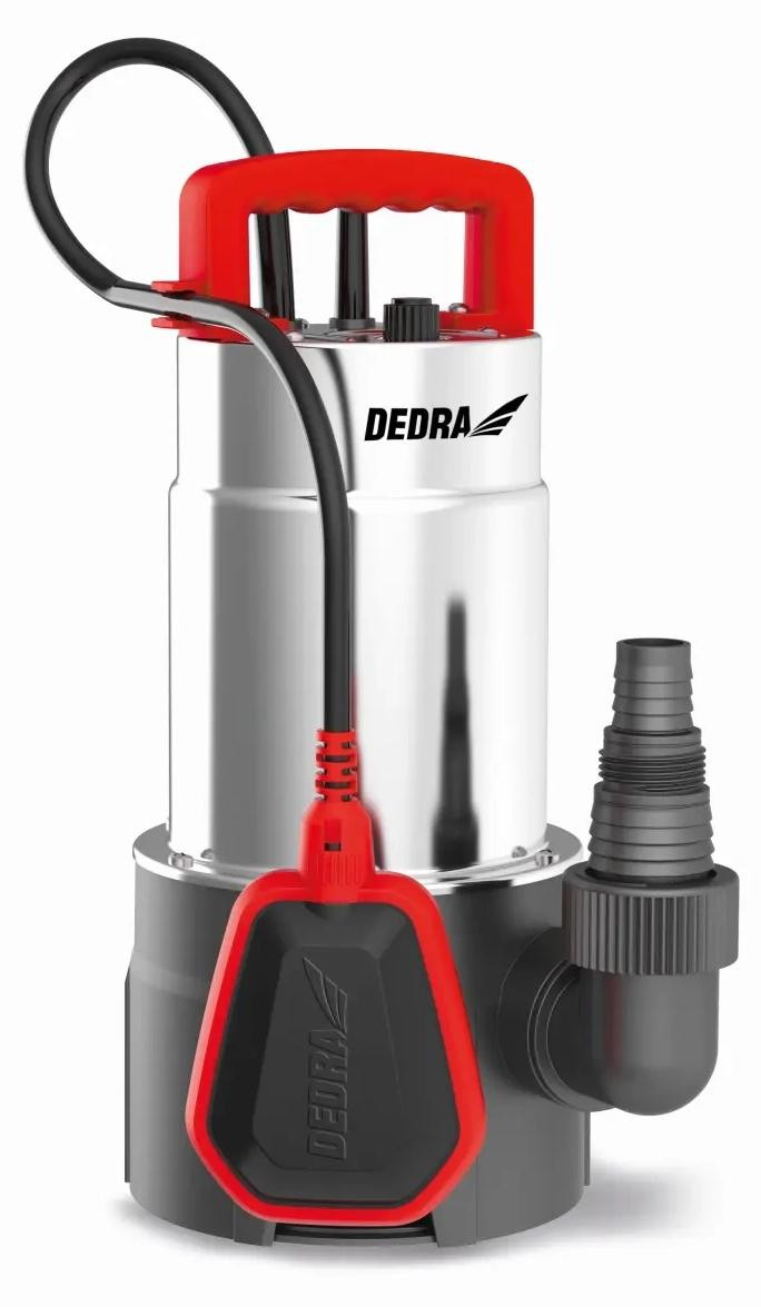 Dedra Dompelpomp voor schoon en vuil water, 1000W, roestvrij staal, DED8847X