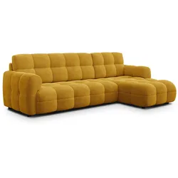 ECKSOFA MELLOW 4-Sitzer, safran