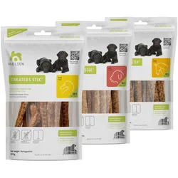 Maelson Treatees Stix Ente, Lamm & Pferd - 3x 100 g Hundesnack