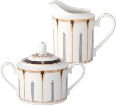 Noritake Empire Gold Sugar & Creamer Set
