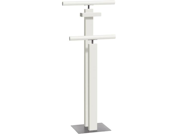 Hasena Herrendiener Claudio weiss, alu Buche, Stahl B 45 cm