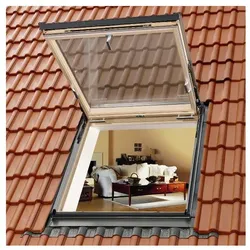 VELUX Ausstiegsfenster GTL 3066 Holz/Kiefer ENERGIE PLUS Dachfenster, 78x140 cm (MK08)