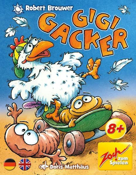 Gigi Gacker – Leuk kaartspel over kippen en regenwormen (EN)
