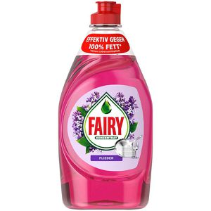 Fairy Spülmittel Flieder, Konzentrat, höchste Fettlösekraft, Flasche, 450 ml