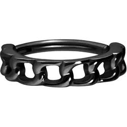 Chirurgenstahl Segmentring Clicker PANZERKETTEN-DESIGN