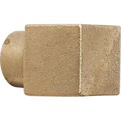 Square Wandhaken klein Messing