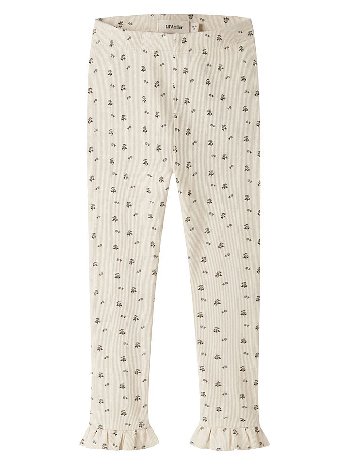 Lil Atelier Leggings "Lago" in Creme - 92