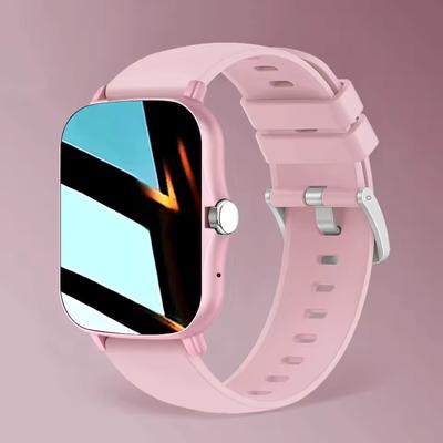 Inspire Daily Merch Smart Watch Bluetooth Call DIY Dial Weather Forecast Sport Modes For Men Women pink