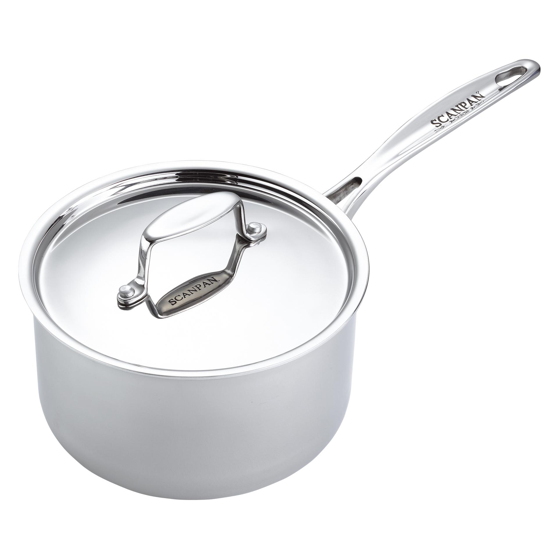 Scanpan Fusion 5 -kasari, 1,3 L (Kochtopf, Stielkasserolle, Edelstahl, 14 x 11.20 cm) (74231400)
