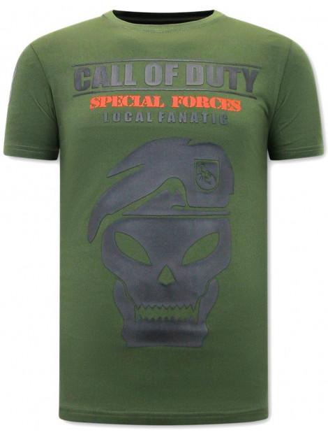 Local Fanatic T-shirt call of duty