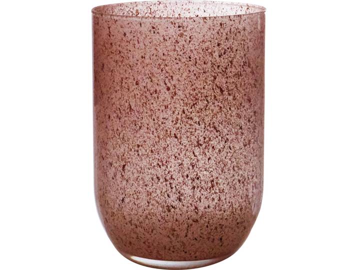 Vase Emilia - Farbe: rot - Material: Glas - 131