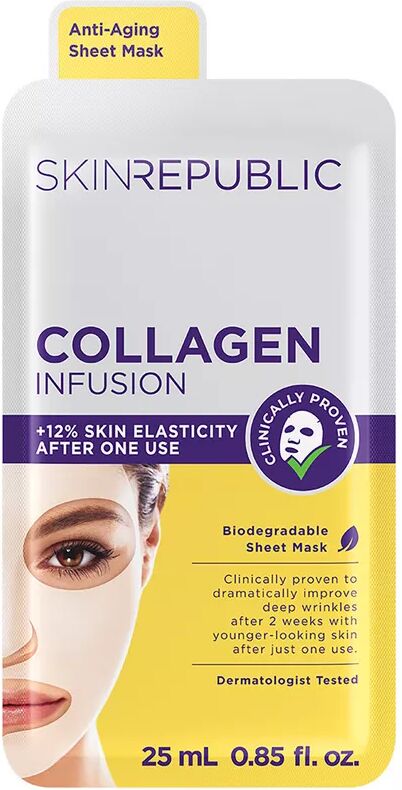 Skin republic - Collagen Infusion Face Mask, 1 Stück