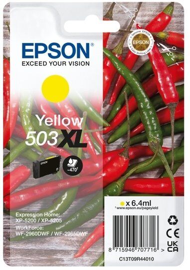 Epson T503xl Blækpatron, Gul