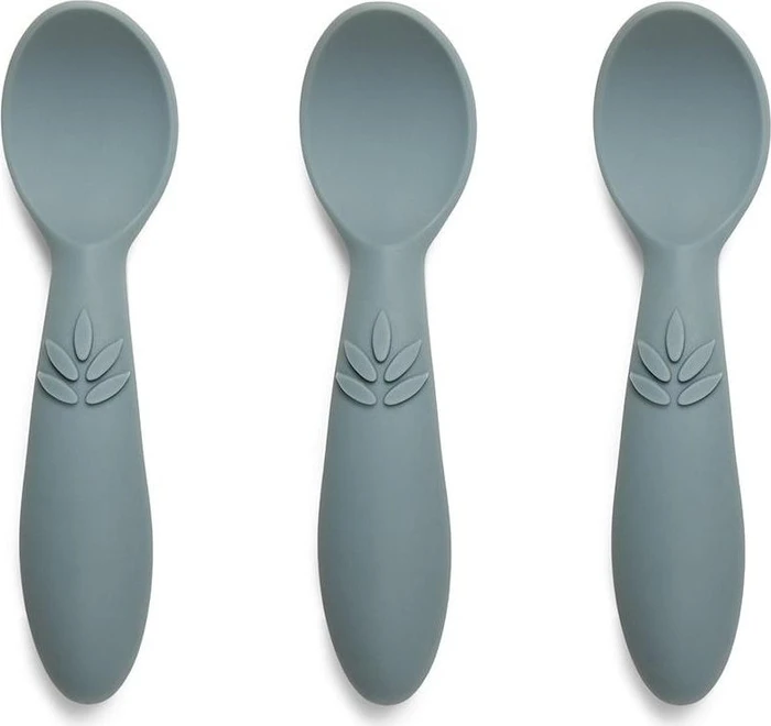 Nuuroo Ella Silicone Spoon 3-Pack - Lead (NU125)