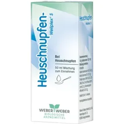 HEUSCHNUPFEN Weliplex S Tropfen zum Einnehmen 50 ml Mischung