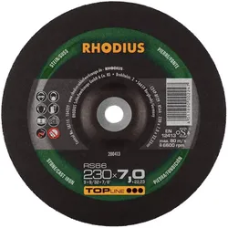 Rhodius, Schleifmittel, 200413 RS66 Schruppscheibe Stein, Guss 10 St.