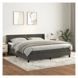 vidaXL, Boxspringbett, Olfonar (Flach mit Nägeln) (180 x 200 cm)