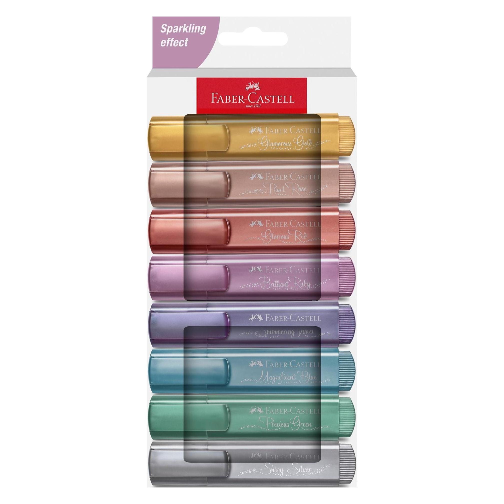 Faber-Castell Textmarker TL46 Metallic (8x) (254678)