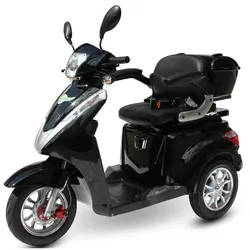ECO ENGEL 501 Elektroroller, 25 km/h mit 30 Ah Li-Io Akku herausnehmbar, Schwarz