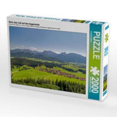 CALVENDO Puzzle Blick über Zell auf den Aggenstein 2000 Teile Lege-Größe 90 x 67 cm Foto-Puzzle Bild von Reinhold Ratzer