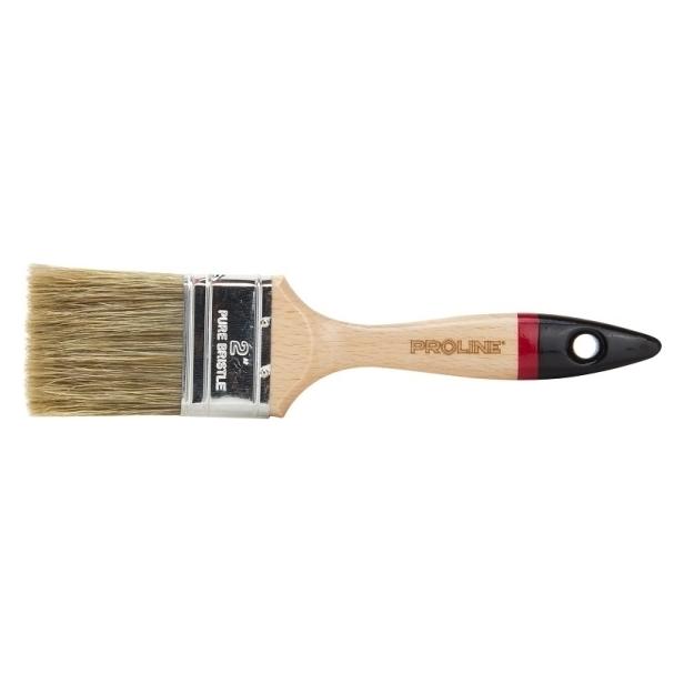 Pro-Line Professioneller englischer Pinsel 2" Holzgriff für Acrylfarben - 41108 (50.80 mm) (41108)