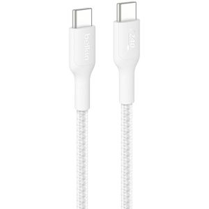 Belkin Ladekabel BoostCharge Pro, weiß, 1m, USB-C auf USB-C, 240W Schnellladekabel