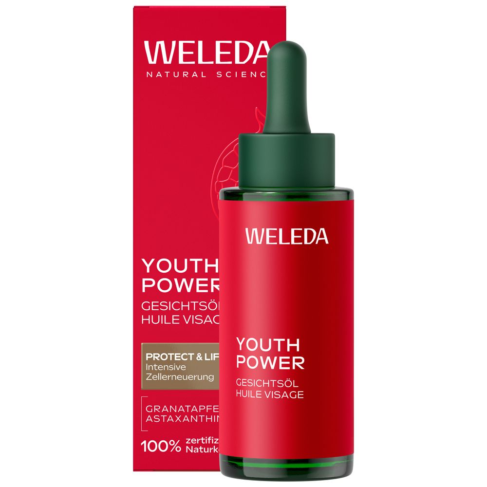 Weleda Youth Power Gesichtsöl Granatapfel 30 ml Öl