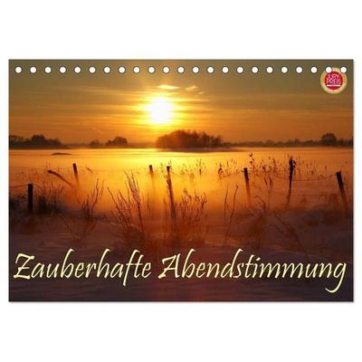 Zauberhafte Abendstimmung (Tischkalender 2027 DIN A5 quer), CALVENDO Monatskalender