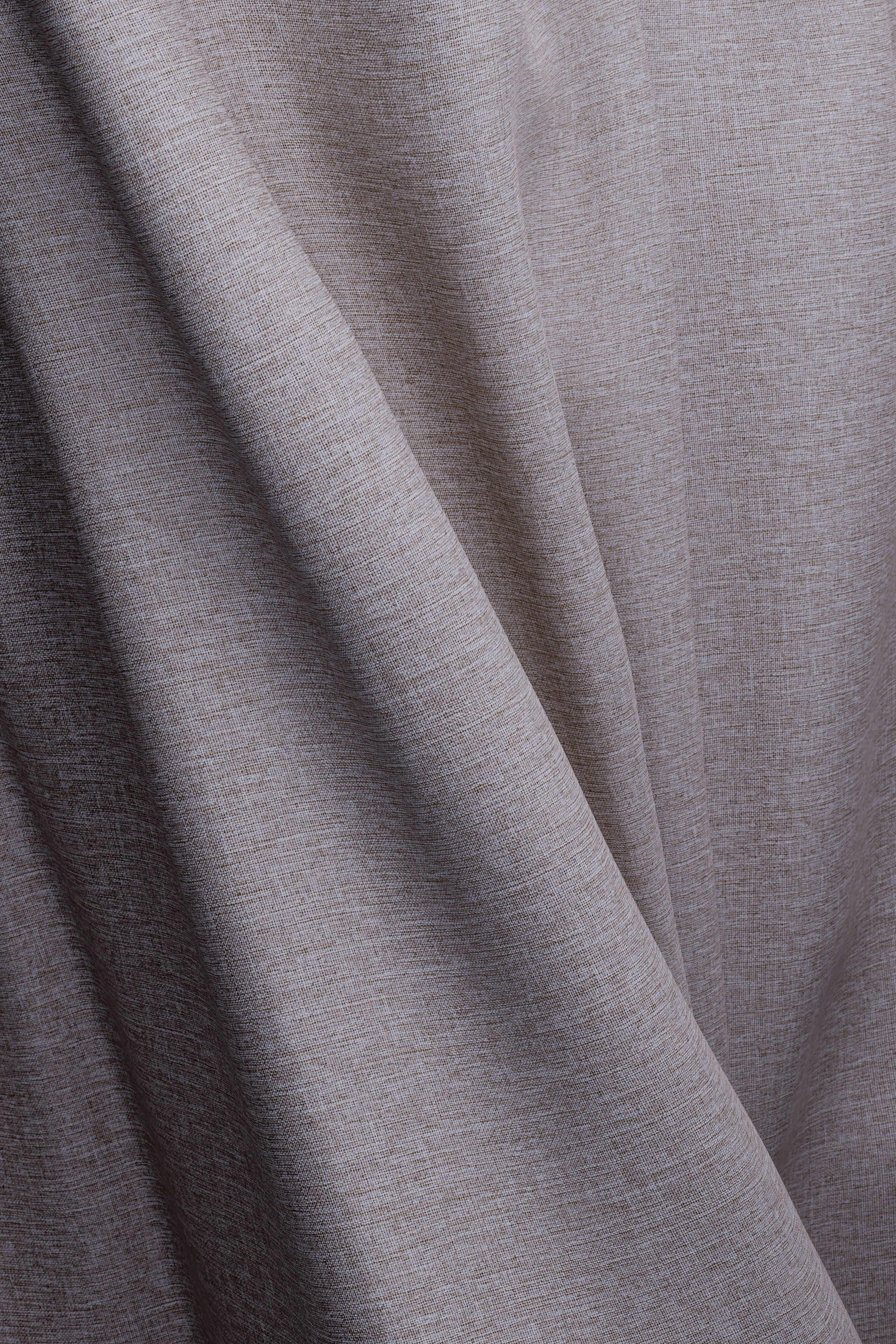 Vorhang HOMING "Jolie" Gr. 1, beige (leinen), B:135cm H:245cm, Polyester, Gardinen, Vorhang, Fertigschal leinen 245cm, verdeckte Schlaufen, 135cm