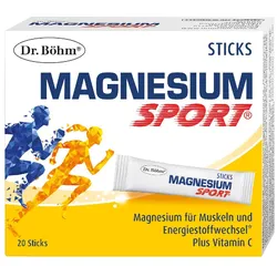 Dr. Böhm MAGNESIUM SPORT STICKS 20X1.5 g Granulat